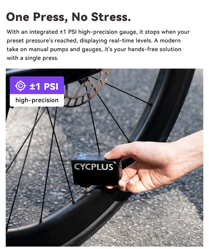 CYCPLUS TINY E-PUMP AS2 PRO系列微型電泵氣筒