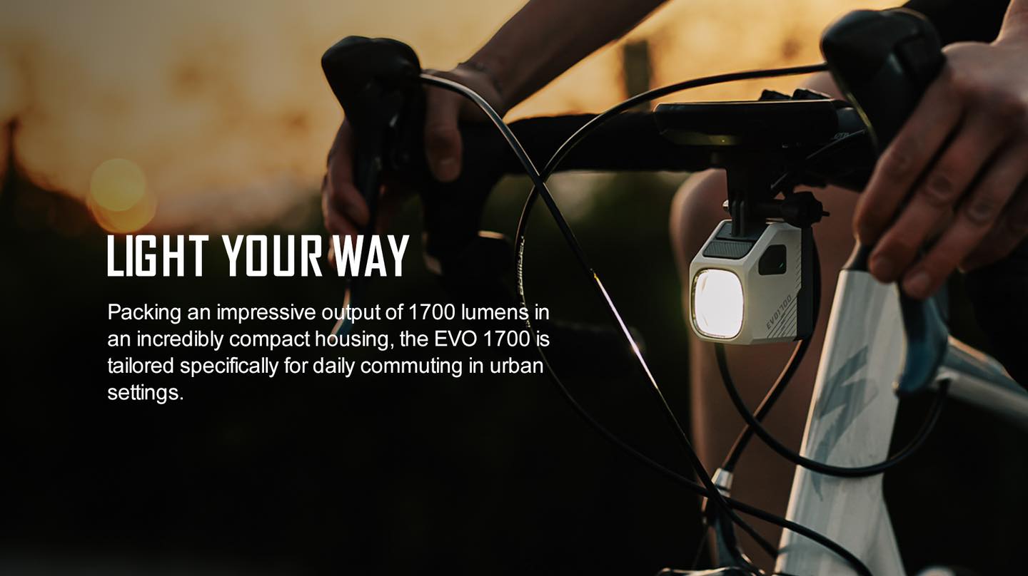 全新] Magicshine EVO 1700 安裝式自行車燈– 100 RPM Bike