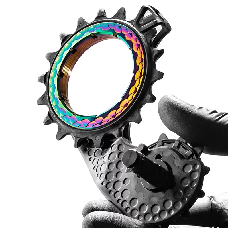 AbsoluteBlack HOLLOWcage® OSPW 超大後導輪組 for SRAM eTap AXS